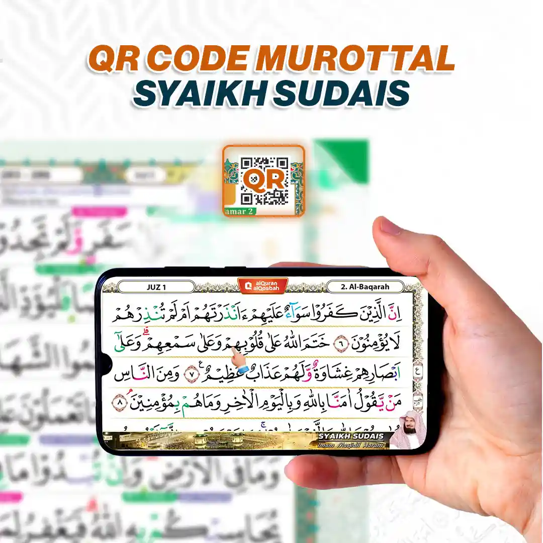 QR Code murottal Syaikh Sudais